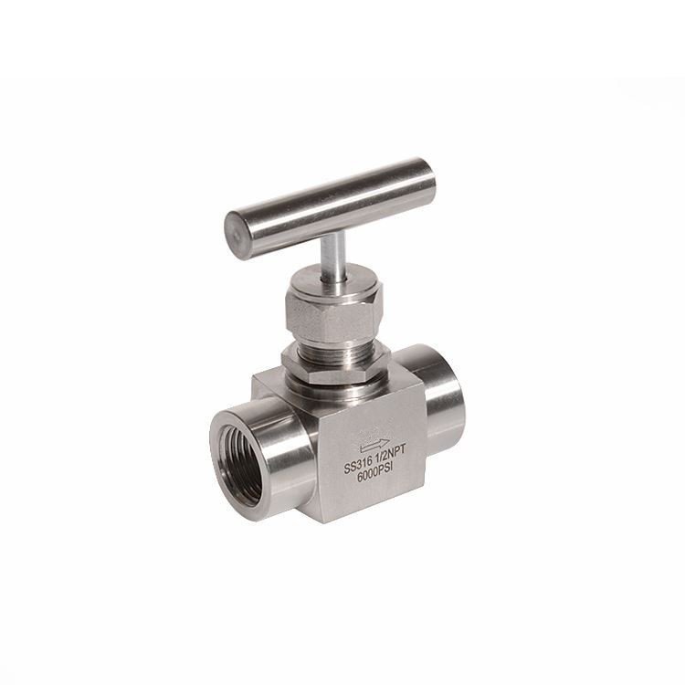 npt female needle valve