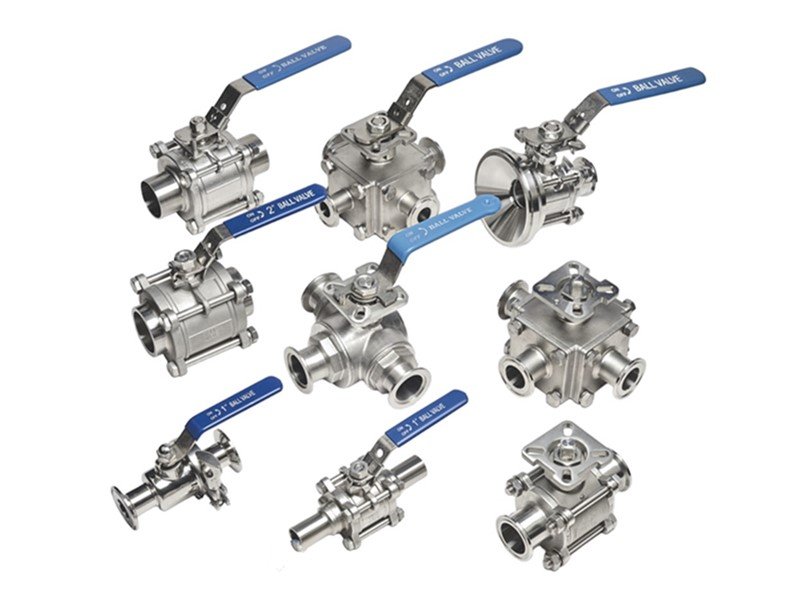 stainless steel sanitary valves