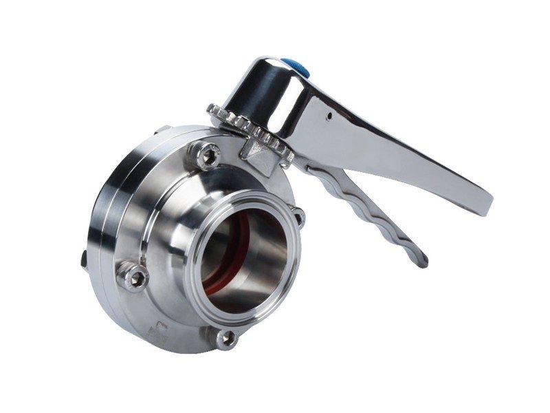 clamp Sanitary butterfly valve