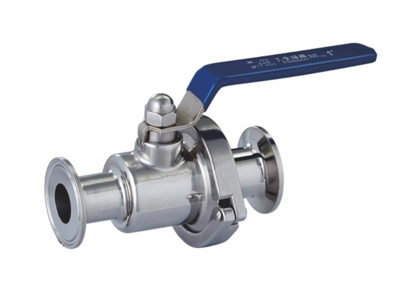 clampled non-retention ball valves