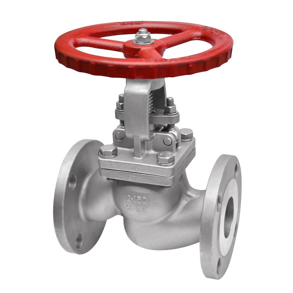 globe valve with flange end