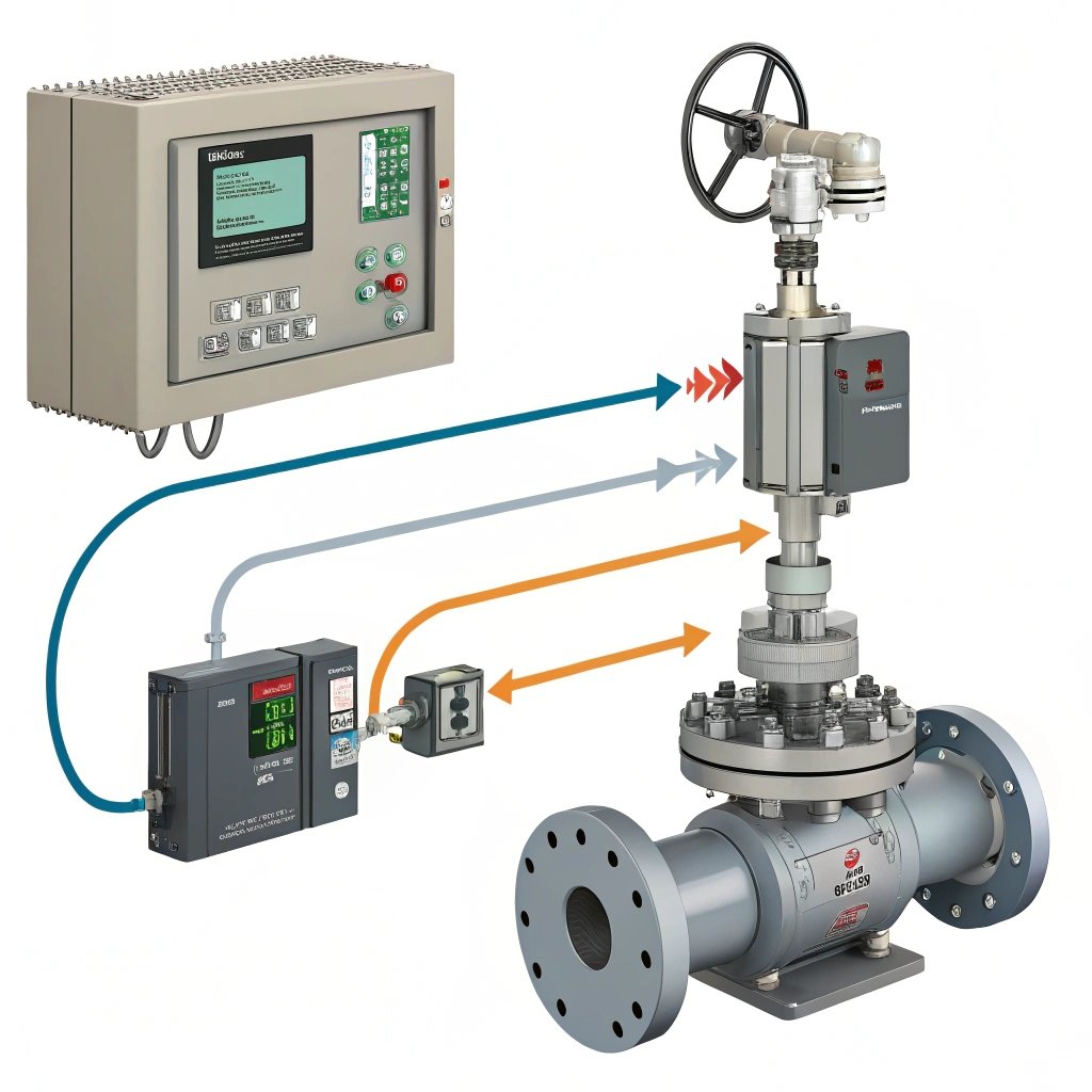 Instrument control valve operation