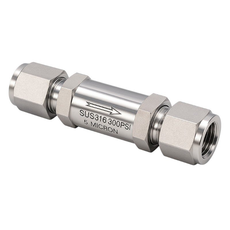 twin ferrule compression tube filter​