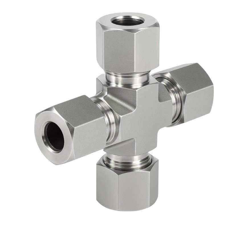 DIN Tube Union Cross