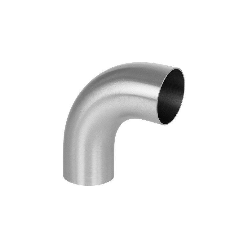 Long Radius Sanitary Weld End 90° Elbow