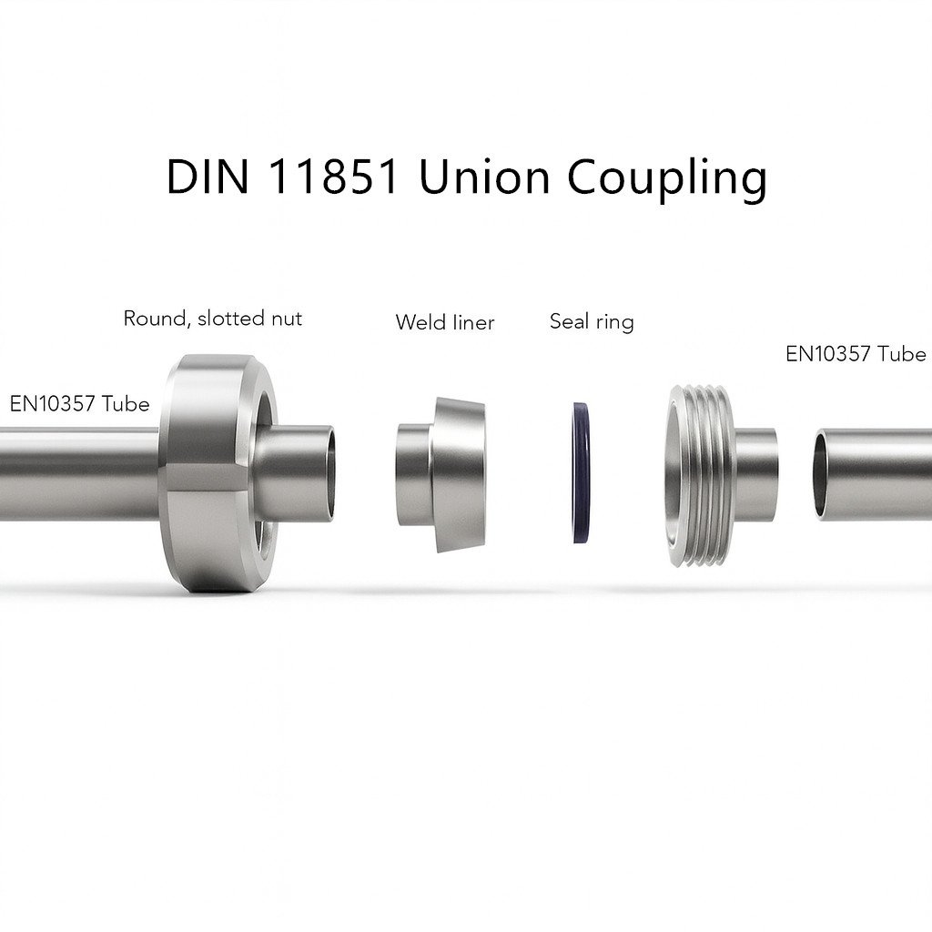 DIN Union Coupling