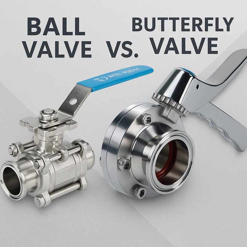 Sanitary Ball Valves and Sanitary Butterfly Valves
