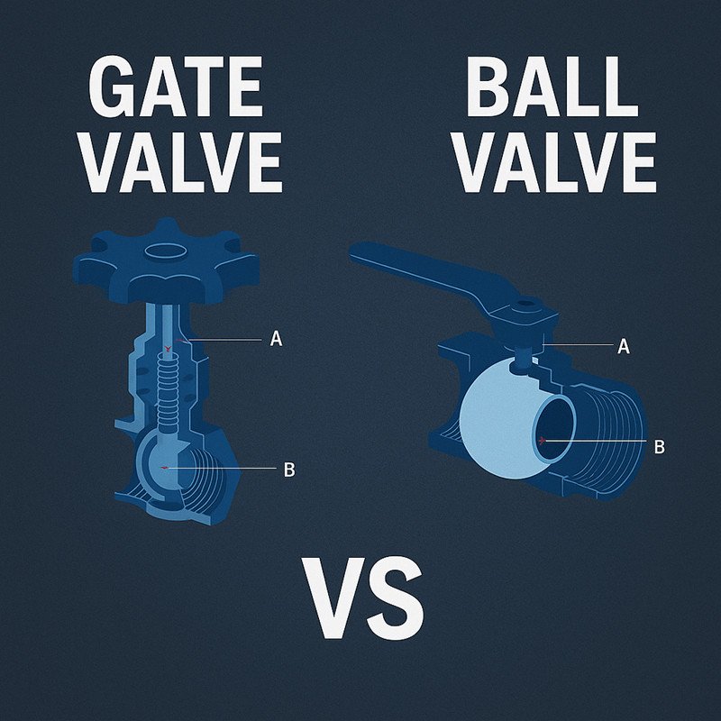 Gate Valve VS. Ball Valve