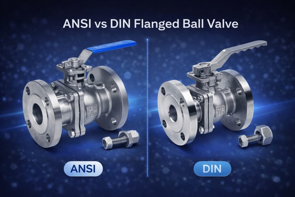 ANSI vs DIN Flange Ball Valves