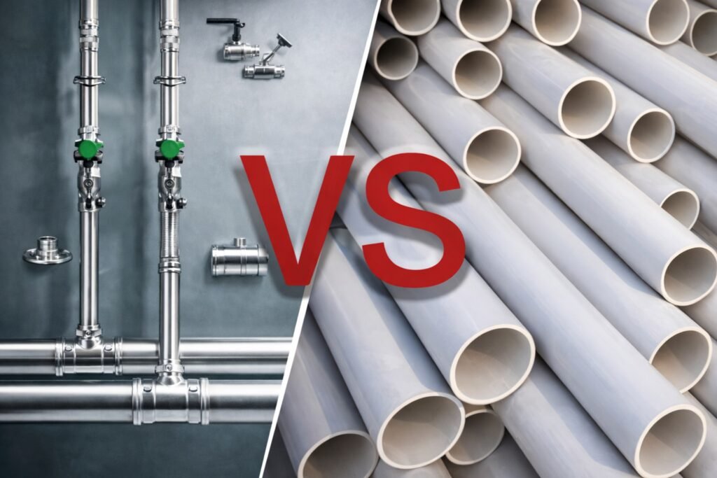stainless steel vs plastic tubing comparison