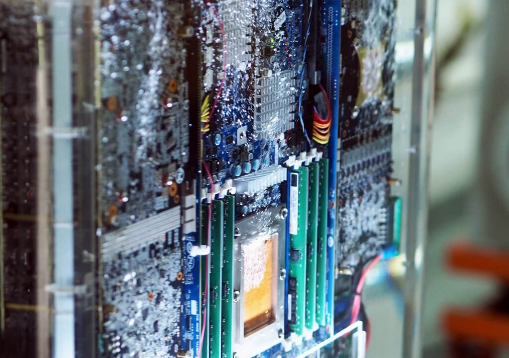 Immersion cooling for Data Center