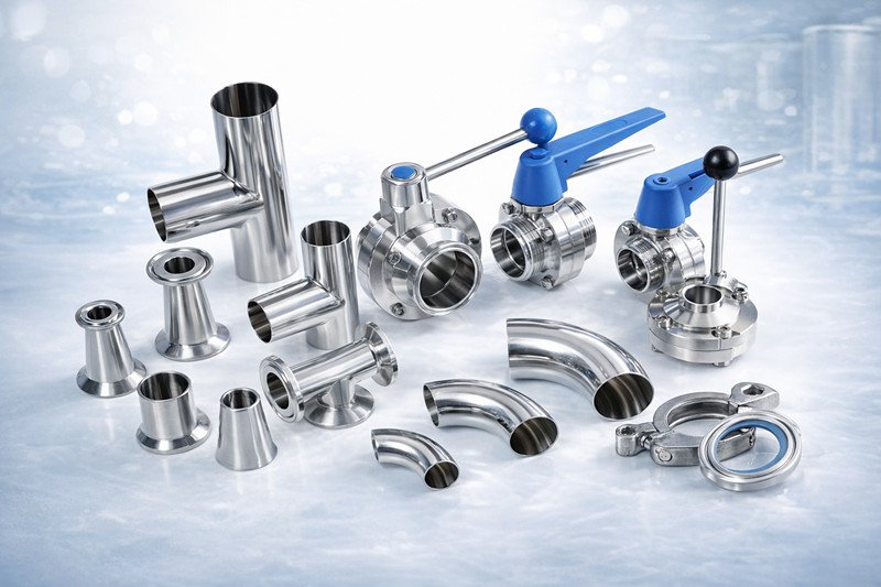 Stainless Steel Sanitary Valves and Fittings Manufacturer in China