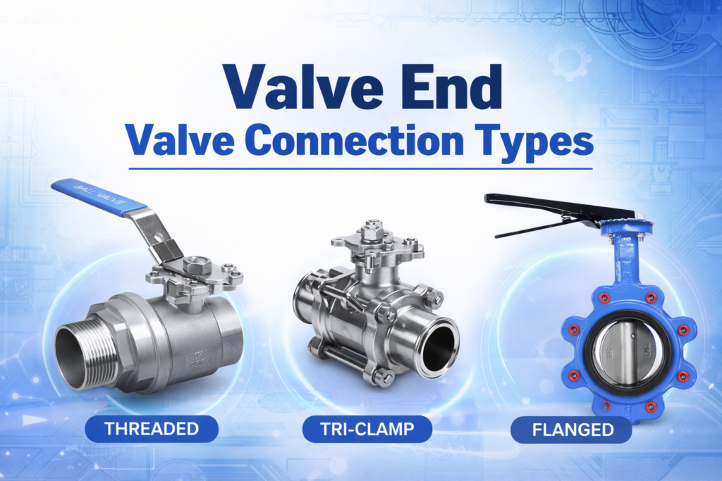 Valve End Valve Connection Types