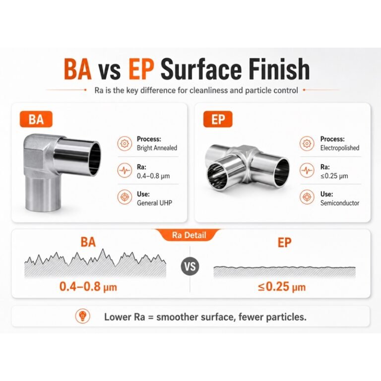 BA VS EP UHP weld fittings
