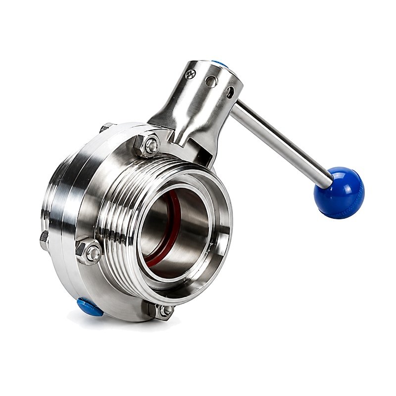 thread sanitary butterfly valves