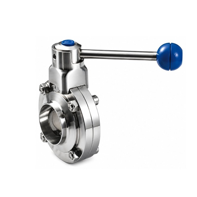 Weld end butterfly valves 