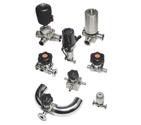 sanitary diaphram valves