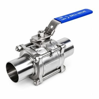 weld sanitary ball valve